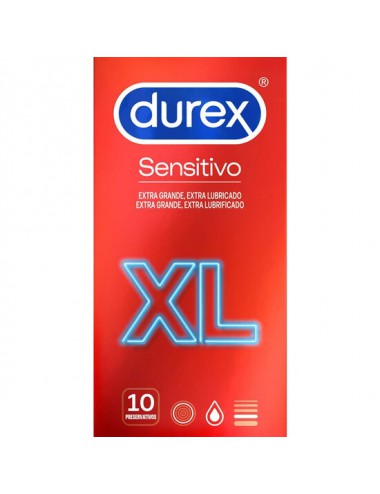 DUREX SENSITIVO XL 10UDS
